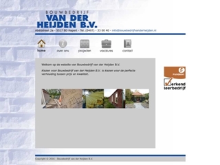 HEIJDEN BV BOUWBEDRIJF VD