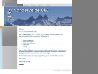 VELDE C R C VAN DER