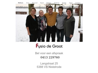 GROOT FYSIO-MANUELE THERAPIE B J DE