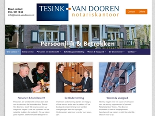 NOTARISKANTOOR TESINK - VAN DOOREN