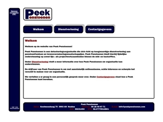 PEEK PENSIOENEN