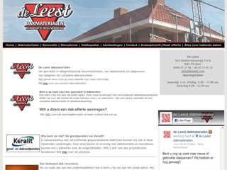 LEEST DAKMATERIALEN DE