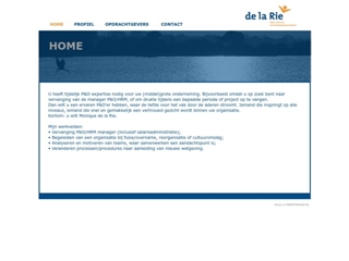 DE LA RIE, P. & O. ADVIES EN INTERIM MANAGEMENT