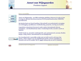 WIJNGAARDEN FREELANCE SUPPORT ANNET VAN