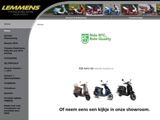 LEMMENS TWEEWIELERS SCOOTERS BROMFIETSEN