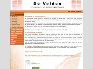 VELDEN ACCOUNTANTS EN BELASTINGADVISEURS DE