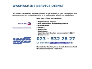WASMACHINE SERVICE DIENST
