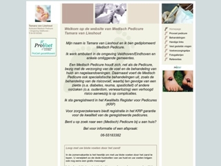 LIESHOUT MEDISCH PEDICURE TAMARA VAN