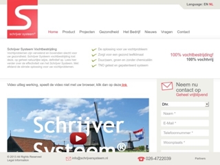 SCHRIJVER SYSTEEM VOCHTBESTRIJDING BV