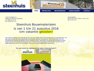 STEENHUIS BOUWMATERIALEN