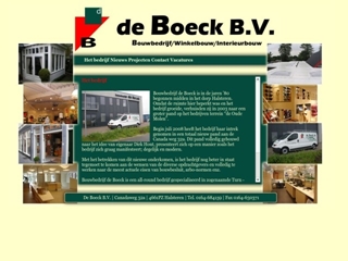 BOUWBEDRIJF BOECK BV DE