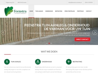 FEENSTRA TUINAANLEG EN ONDERHOUD