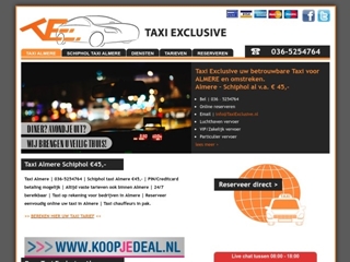 TAXI EXCLUSIVE ALMERE