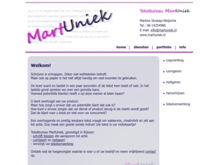 TEKSTBUREAU MARTUNIEK