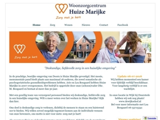 WOONZORGCENTRUM   HUIZE MARIJKE   VOF