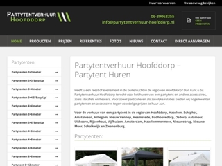 PARTYTENTVERHUUR HOOFDDORP