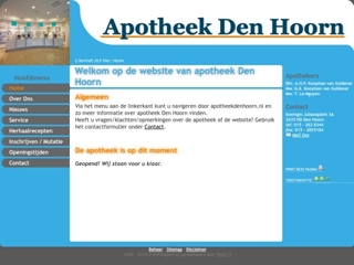 DEN HOORN APOTHEEK
