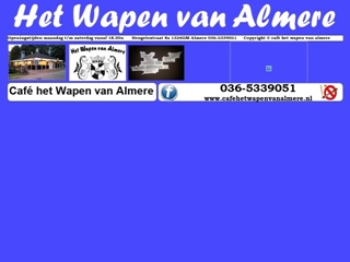 WAPEN VAN ALMERE HET