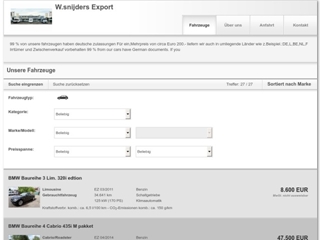 SNIJDERS EXPORT W