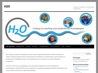 H2O TRAINING, COACHING EN TRAININGSACTEREN