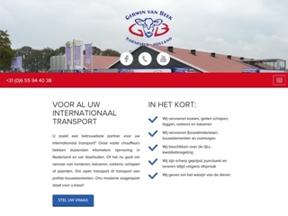 GERWIN VAN BEEK INT. VEETRANSPORT