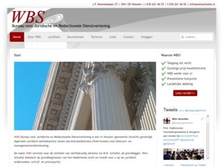 WBS BUREAU VOOR JURIDISCHE & REDACTIONELE DIENSTVERLENING