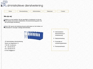 JP ADMINISTRATIEVE DIENSTVERLENING