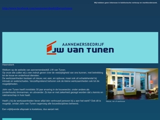 AANNEMERSBEDRIJF J W VAN TUNEN