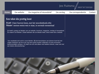 TEKST EN CONCEPT JOS FLUITSMA