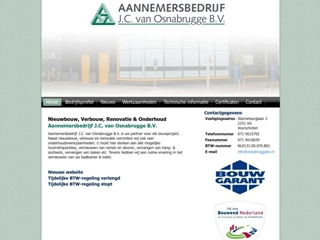 OSNABRUGGE BV AANNEMERSBEDRIJF J C VAN