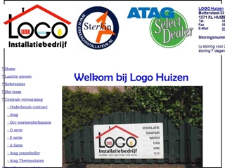 INSTALLATIEBEDRIJF LOGO HUIZEN