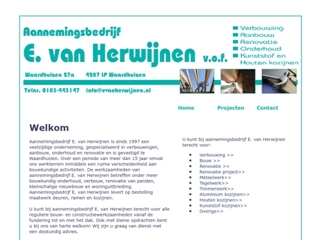 HERWIJNEN VOF AANNEMINGSBEDRIJF E VAN
