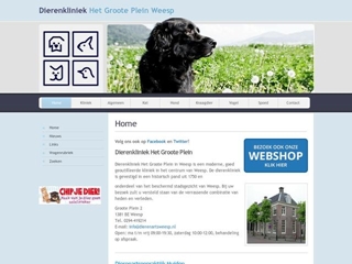 DIERENKLINIEK HET GROOTE PLEIN
