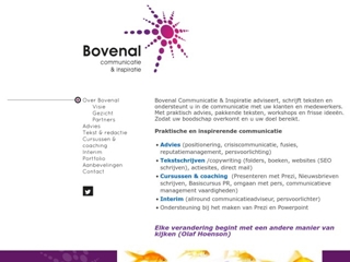 BOVENAL COMMUNICATIE & INSPIRATIE