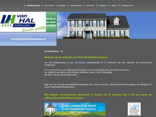 HAL SCHILDERWERKEN VAN