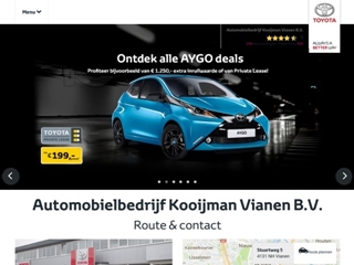 AUTOMOBIELBEDRIJF KOOIJMAN VIANEN BV/TOYOTA