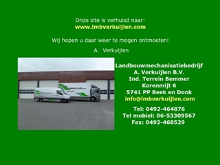 VERKUIJLEN LANDBOUW MECHANISATIEBEDRIJF