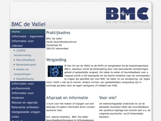 NEUROFEEDBACKPRAKTIJK BIOMETRISCH CENTRUM DE VALLEI