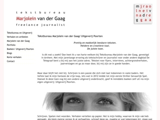 GAAG TEKSTBUREAU MARJOLEIN VAN DER