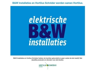 B & W ELECTRISCHE INSTALLATIES BV