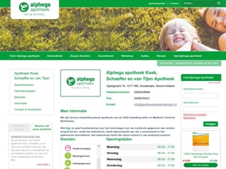APOTHEEK KOEK SCHAEFFER & VAN TIJEN