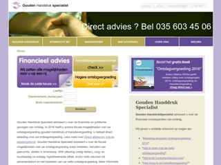 GOUDEN HANDDRUK SPECIALIST DE