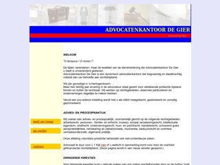 GIER ADVOCATENKANTOOR DE