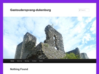 GASTOUDEROPVANG DUKENBURG