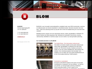 BLOM CONSTRUCTIE EN ROESTVRIJSTAAL BV