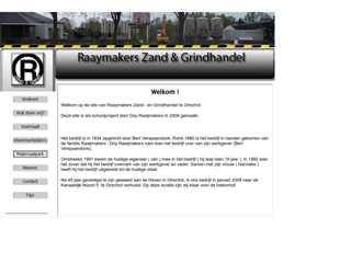 RAAYMAKERS ZAND- EN GRINDHANDEL
