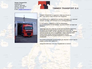 TIMMER TRANSPORT BV
