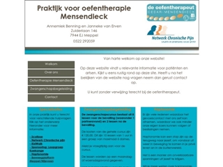 MENSENDIECK OEFENTHERAPIE MEPPEL