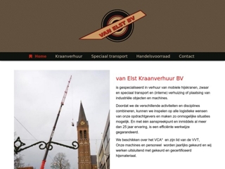 ELST BV KRAANVERHUUR TRANSPORT & INDUSTRIEELE VERHUIZINGEN