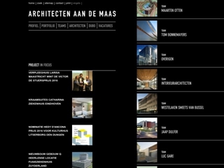 ARCHITECTEN AAN DE MAAS
